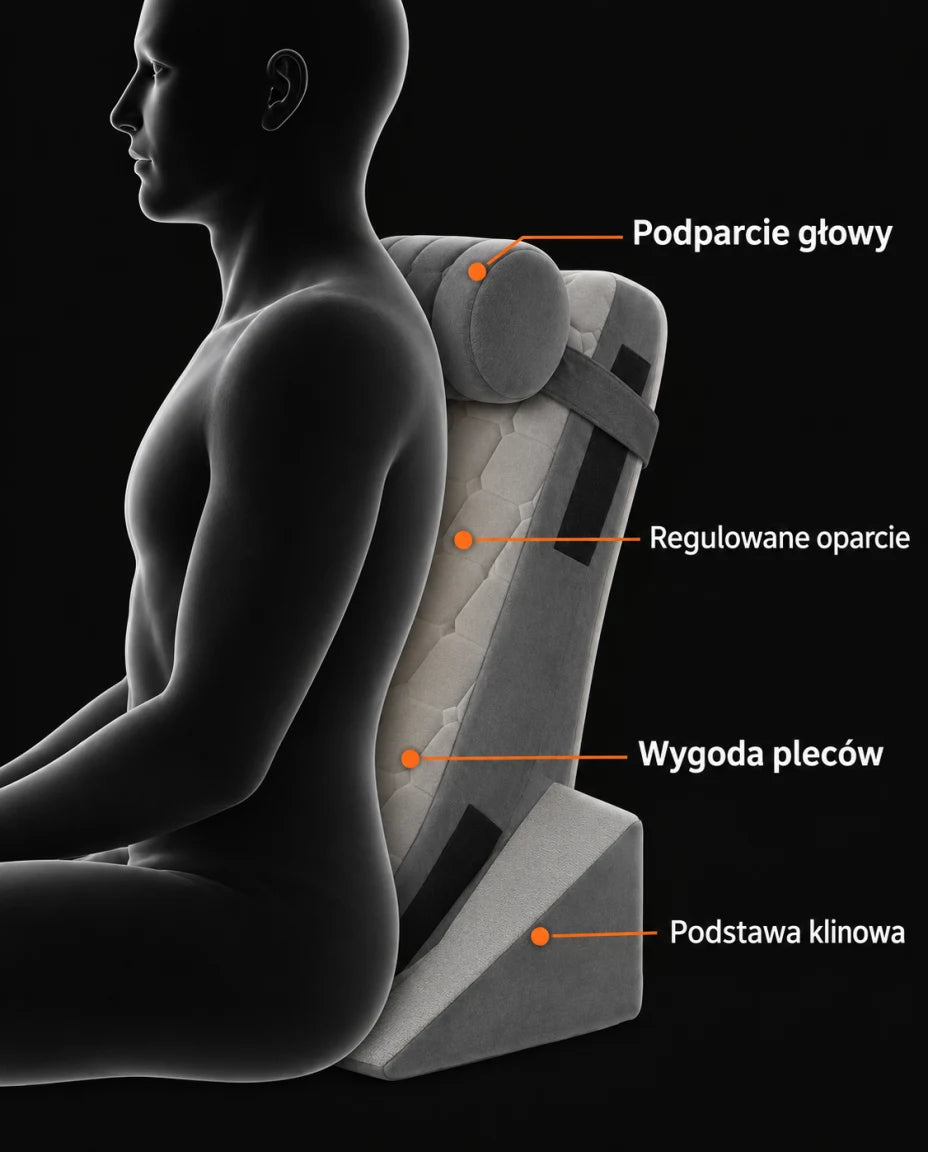 Stabilniejsze podparcie pleców
