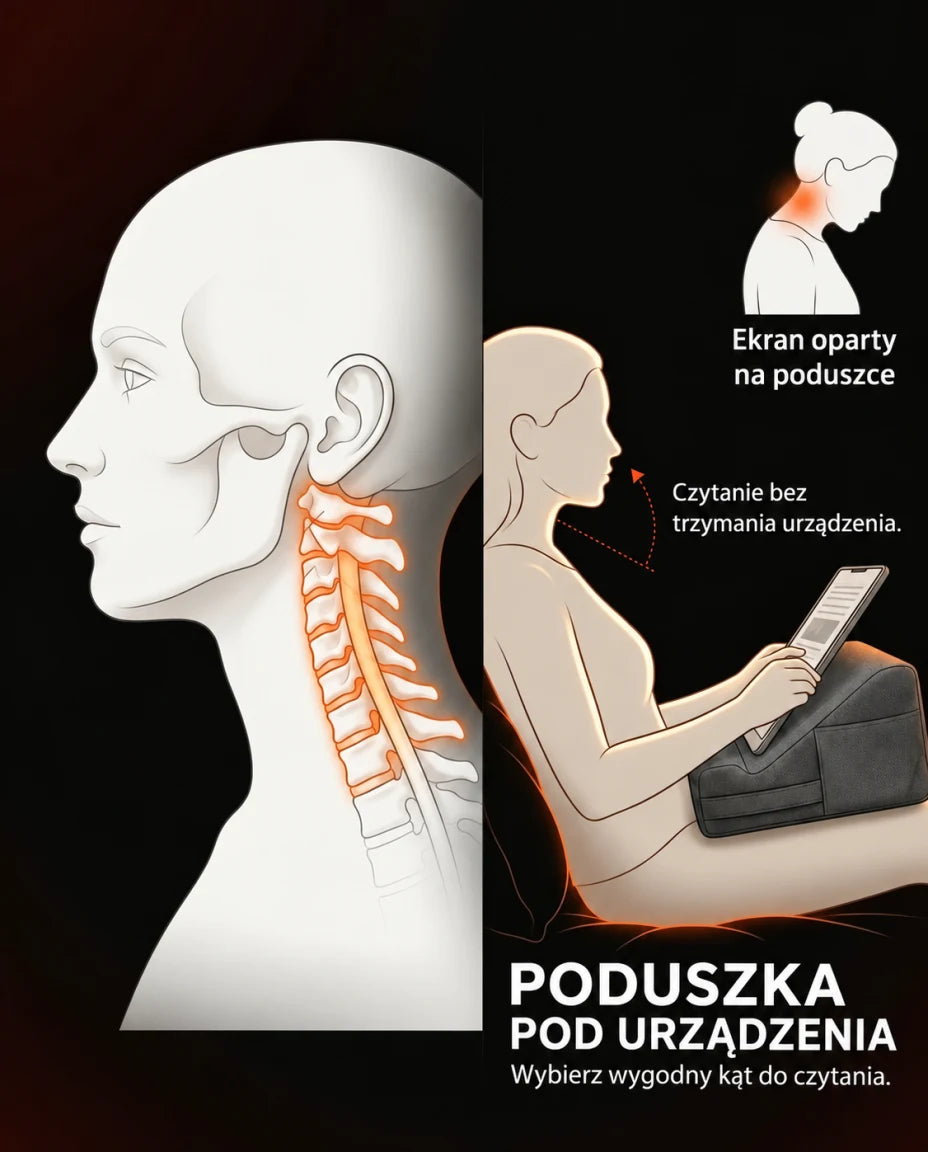 Podparcie do wygodniejszego oglądania ekranu