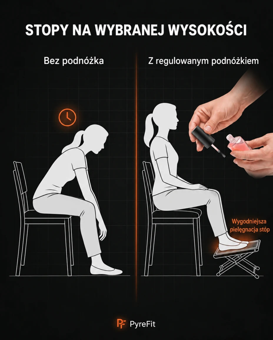Pielęgnacja stóp bliżej dłoni