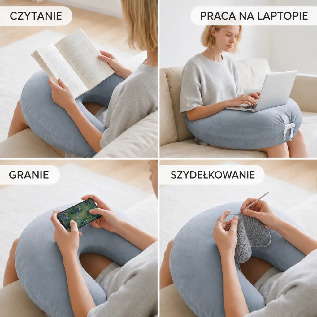 Jedna poduszka. Wiele sposobów na relaks.