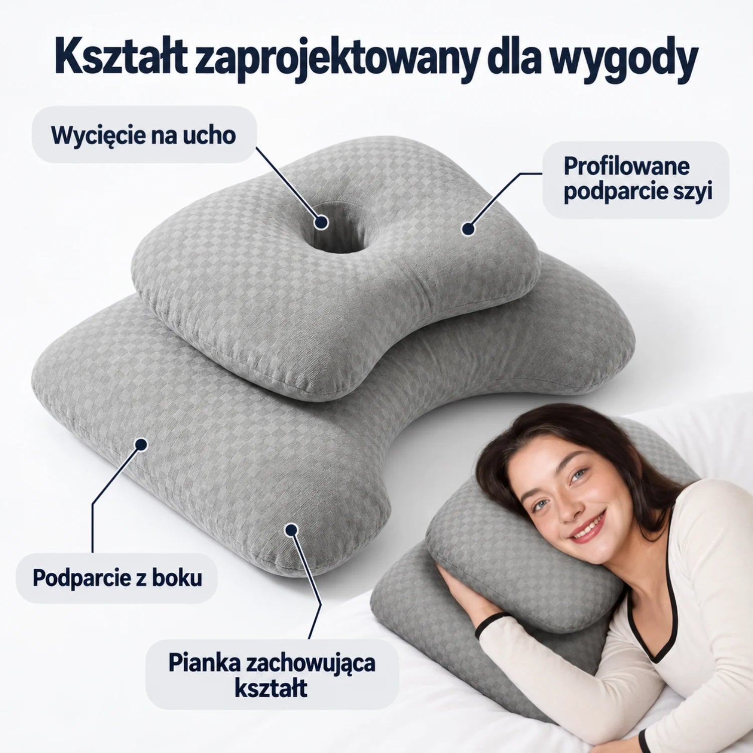 Miejsce dla ucha i ramienia