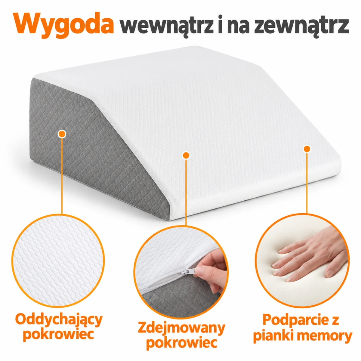 Uniesione podparcie dla nóg