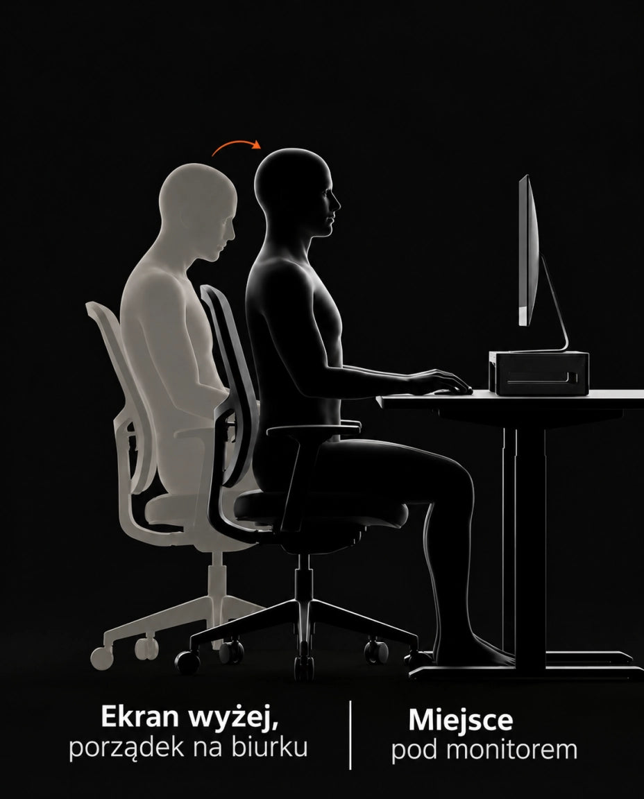 Ekran na wygodniejszej wysokości