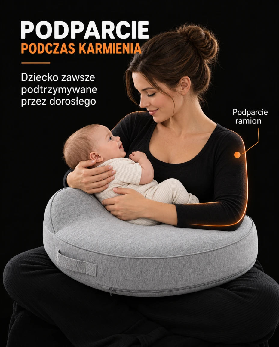 Wygodniej dla osoby trzymającej dziecko