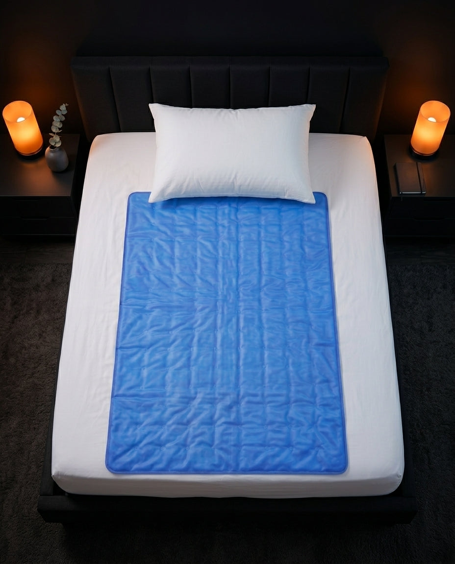 Żelowa mata chłodząca do łóżka – chłodzi bez prądu i montażu – zdjęcie produktu 2