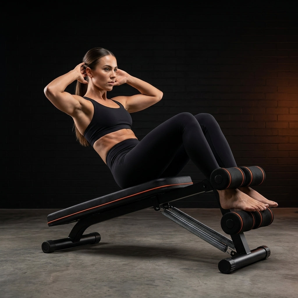Trener pleców z regulowanym kątem – rozciąganie i trening core w domu – zdjęcie produktu 3