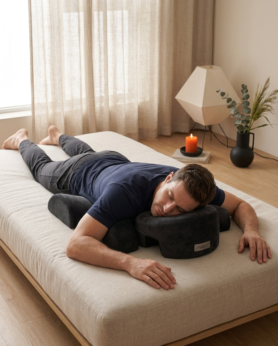 Poduszka dla śpiących na brzuchu z podparciem klatki piersiowej – ergonomiczne wsparcie w pozycji na brzuchu – zdjęcie produktu 2