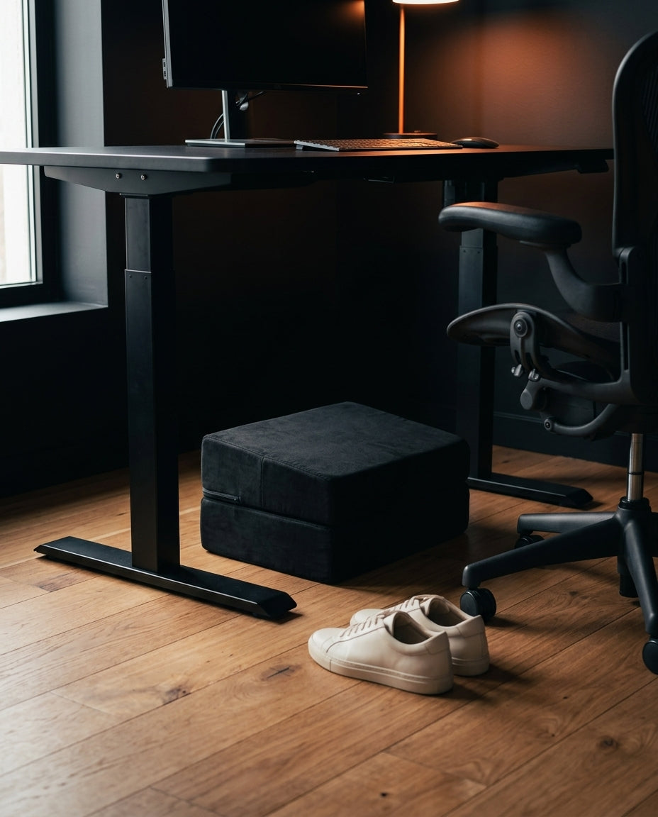 Ergonomiczny podnóżek do biura – 3 wysokości dla lepszej postawy i komfortu siedzenia – zdjęcie produktu 9