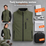 Zestaw kompletny: Allora, powerbank 20 000 mAh, kabel do ładowania, worek do prania i torba