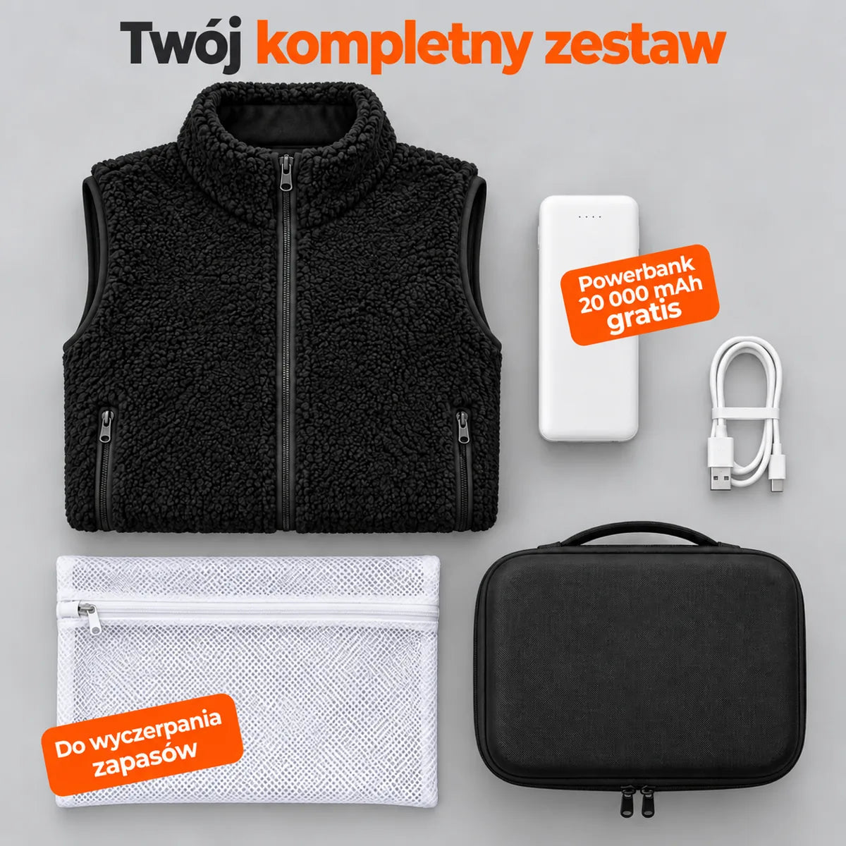 PyreFit Amparo – Kamizelka podgrzewana sherpa