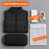 Zestaw kompletny: Feinora, powerbank 20 000 mAh, kabel do ładowania, worek do prania i torba