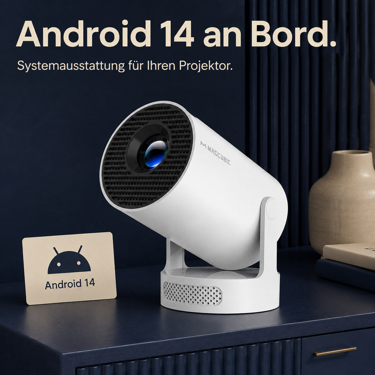 Magcubic HY300Pro+ – Android 14 na pokładzie.