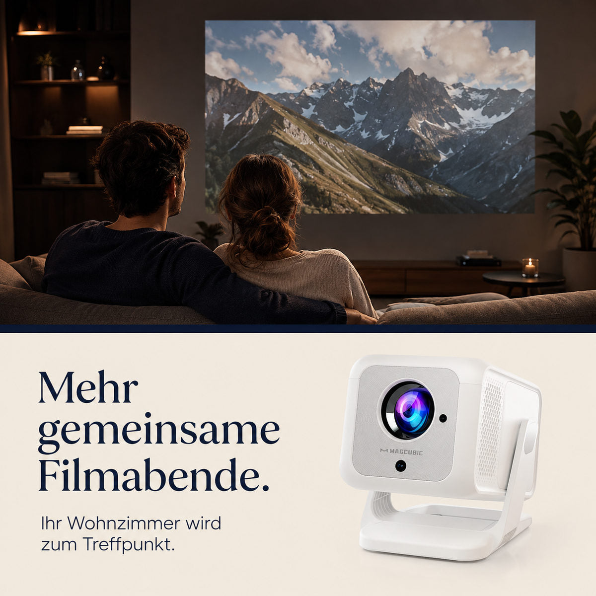 Magcubic HY310X – Więcej wspólnych wieczorów filmowych.
