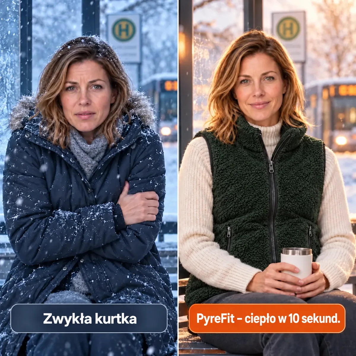 PyreFit Amparo w kolorze zielonym – porównanie