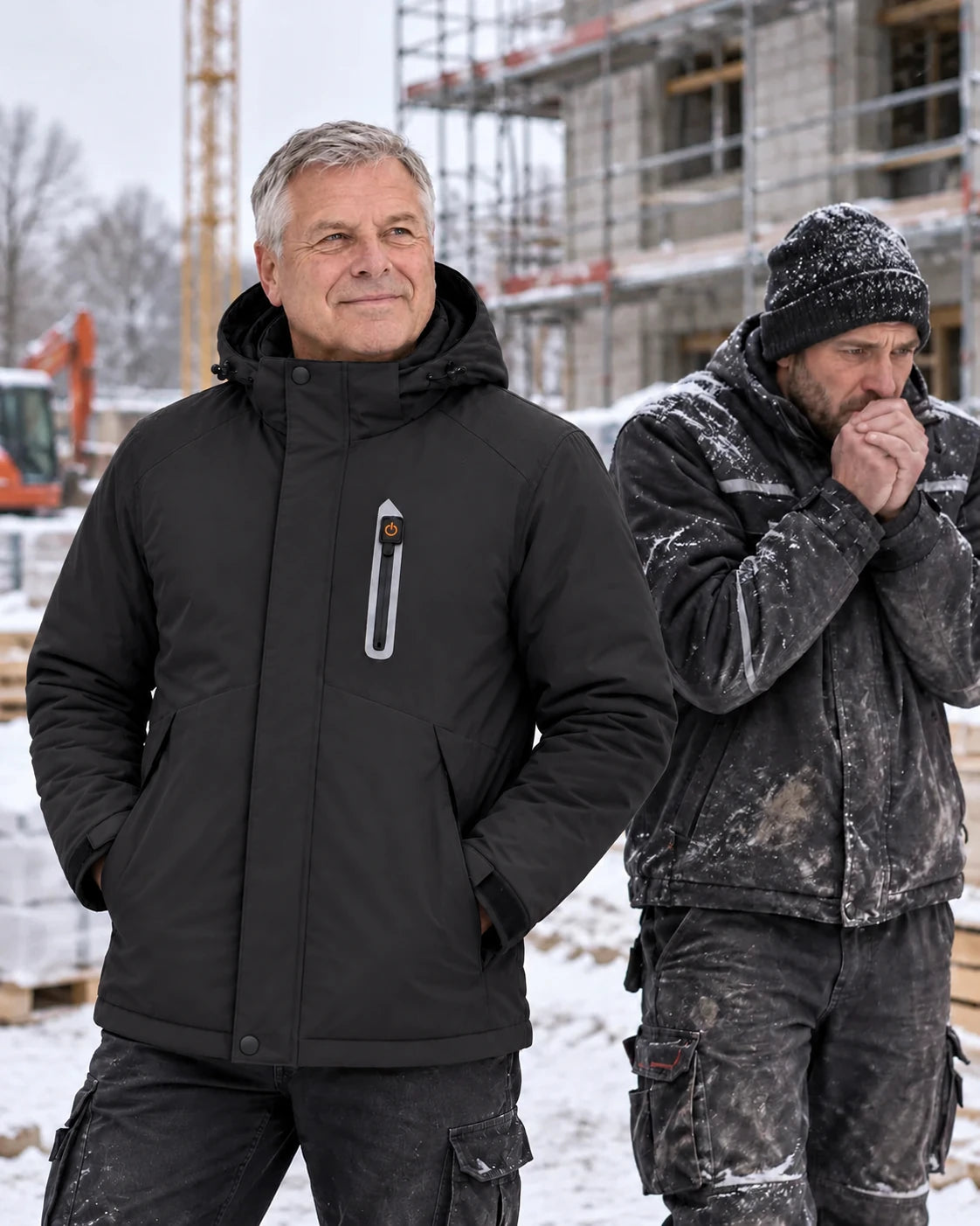 PyreFit Calvero w kolorze czarnym – zimowa codzienność