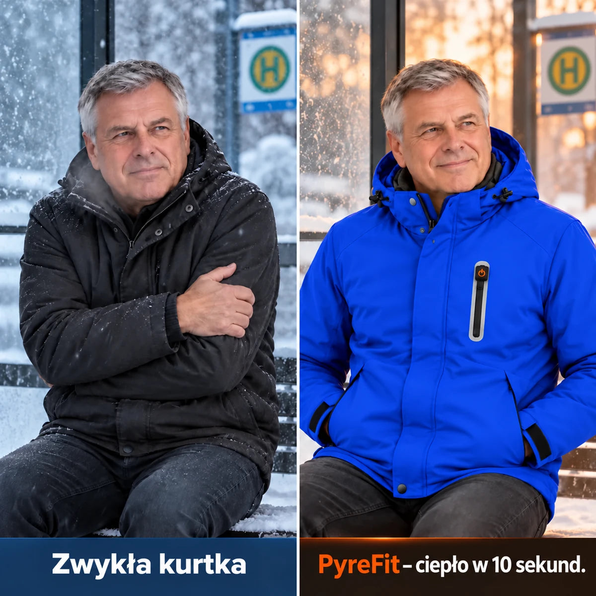PyreFit Calvero w kolorze granatowym – porównanie