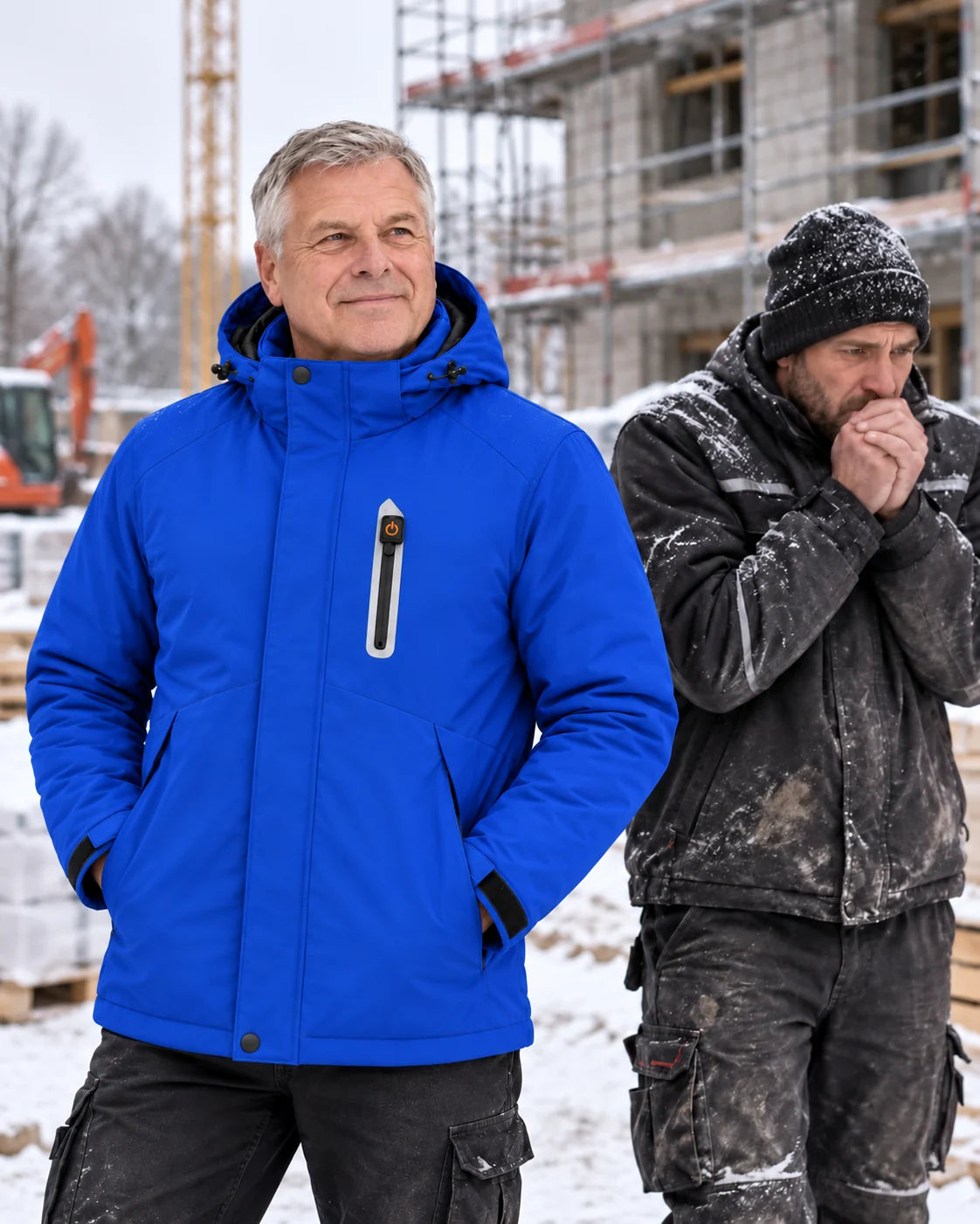 PyreFit Calvero w kolorze granatowym – zimowa codzienność