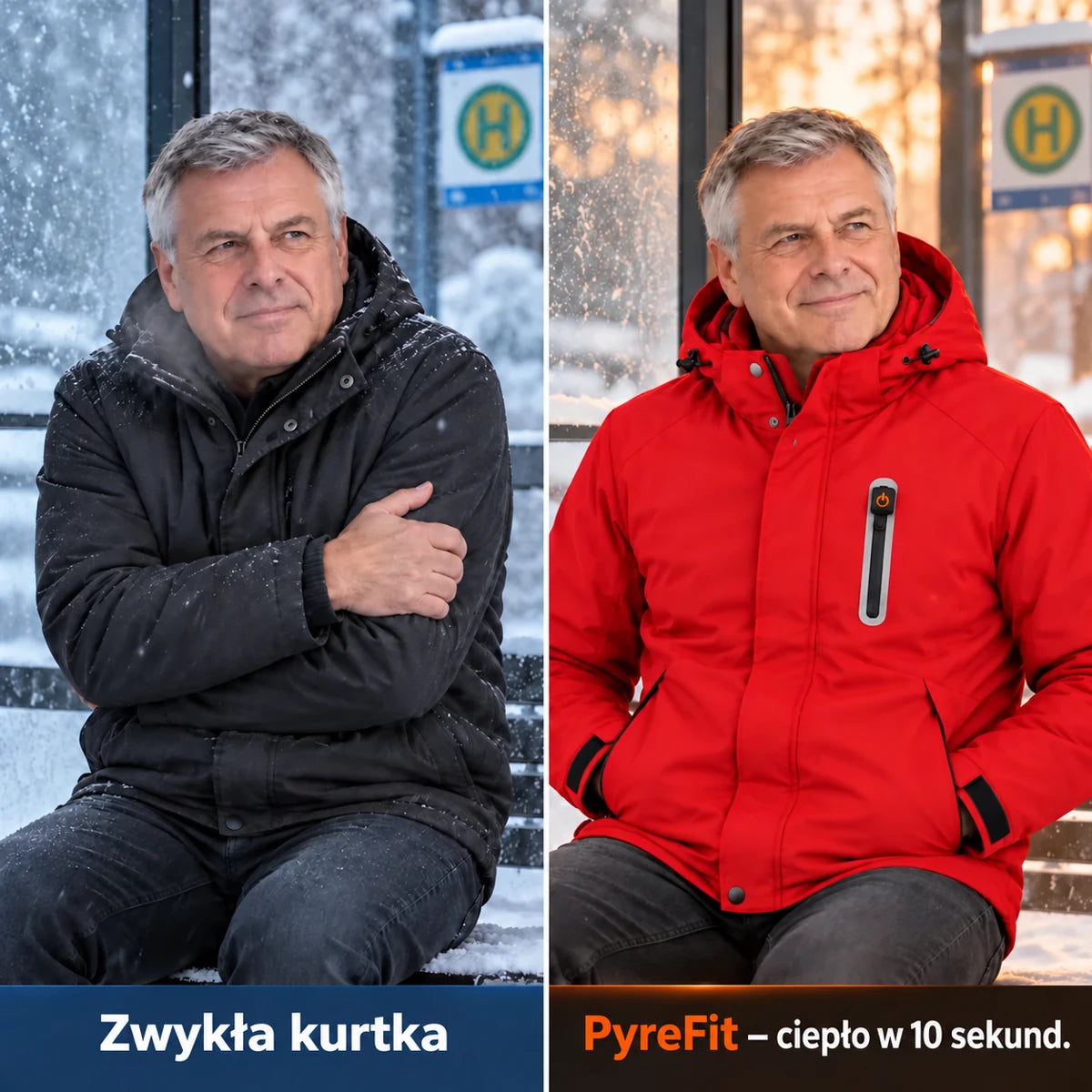 PyreFit Calvero w kolorze czerwonym – porównanie