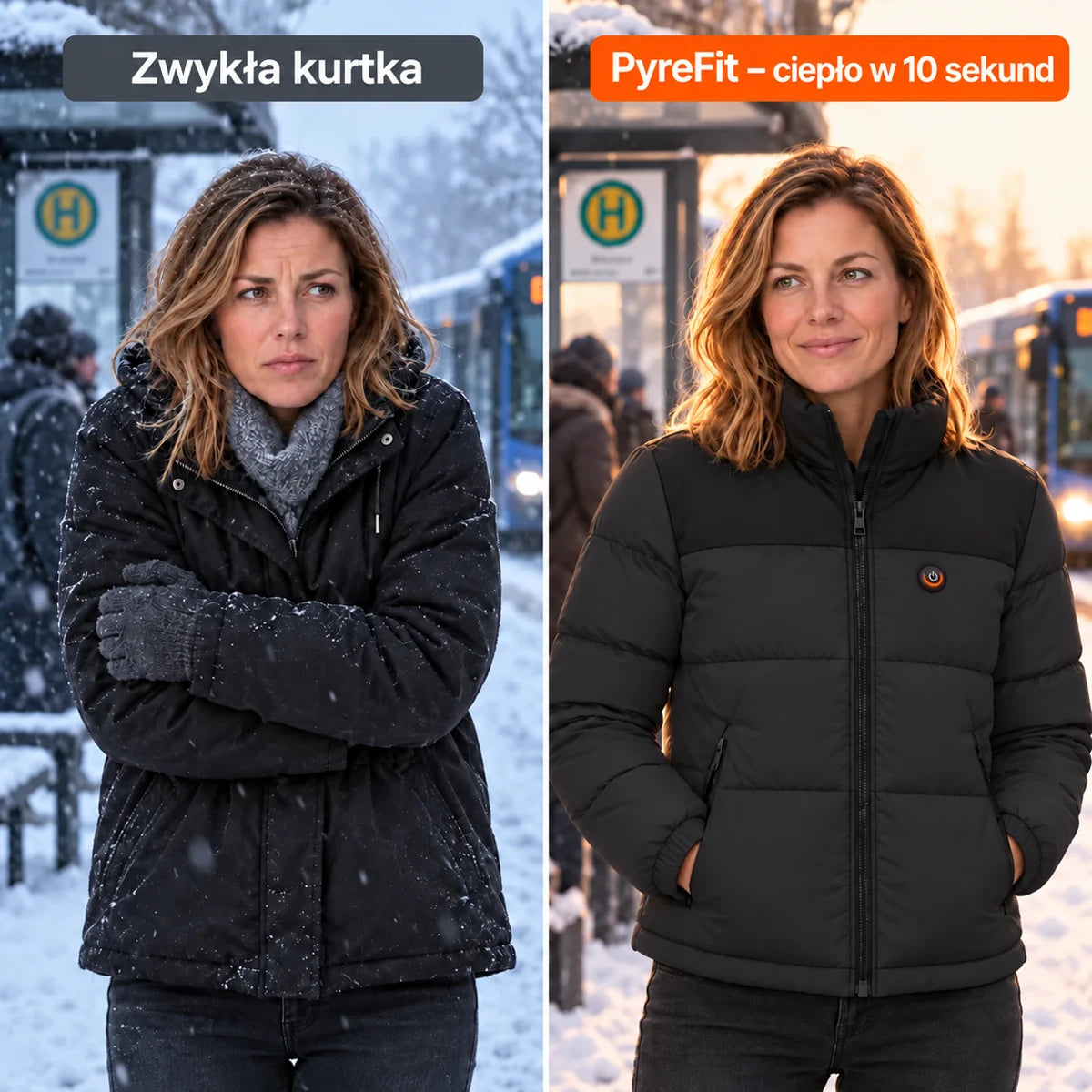 PyreFit Elaron w kolorze czarnym – porównanie