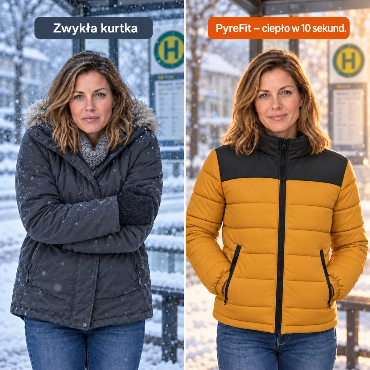 PyreFit Expelia w kolorze karmelowym – porównanie