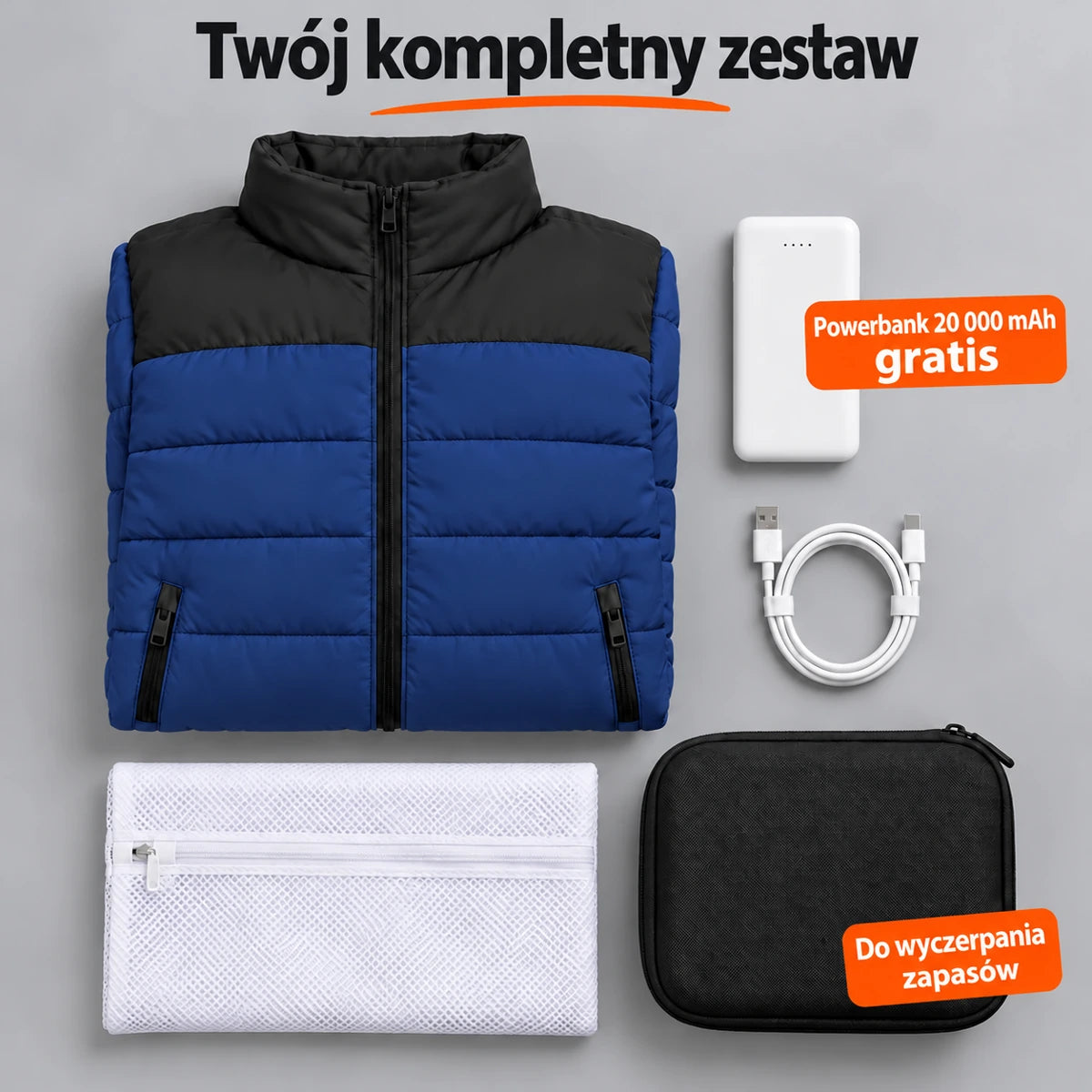 PyreFit Expelia w kolorze granatowym – zestaw kompletny