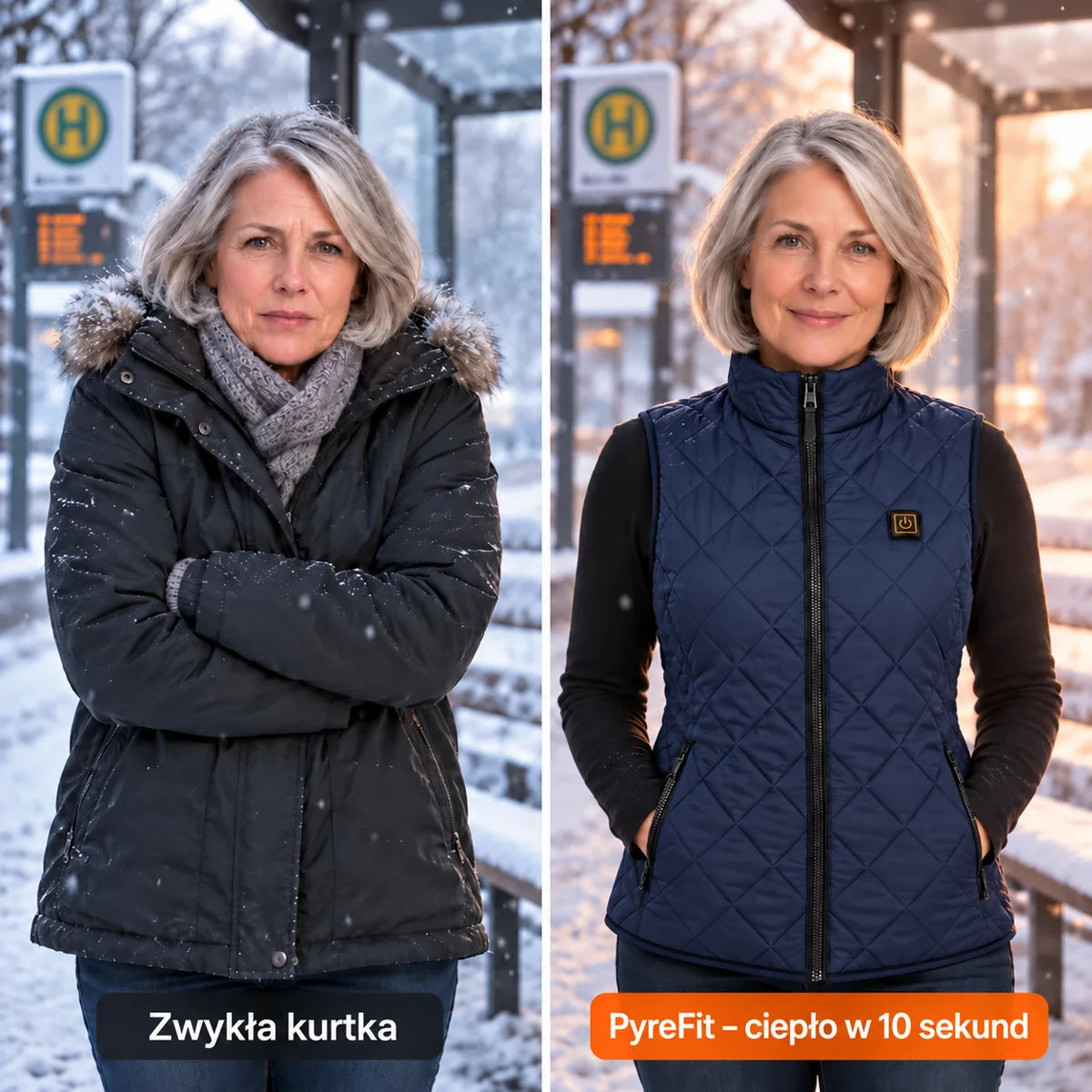 PyreFit Feinora w kolorze granatowym – porównanie