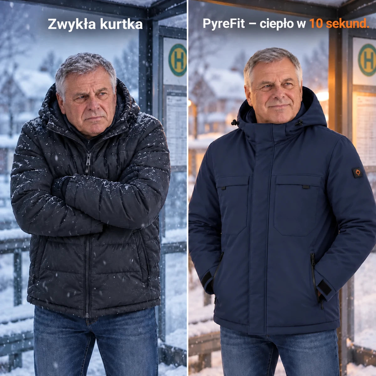 PyreFit Regaro w kolorze granatowym – porównanie