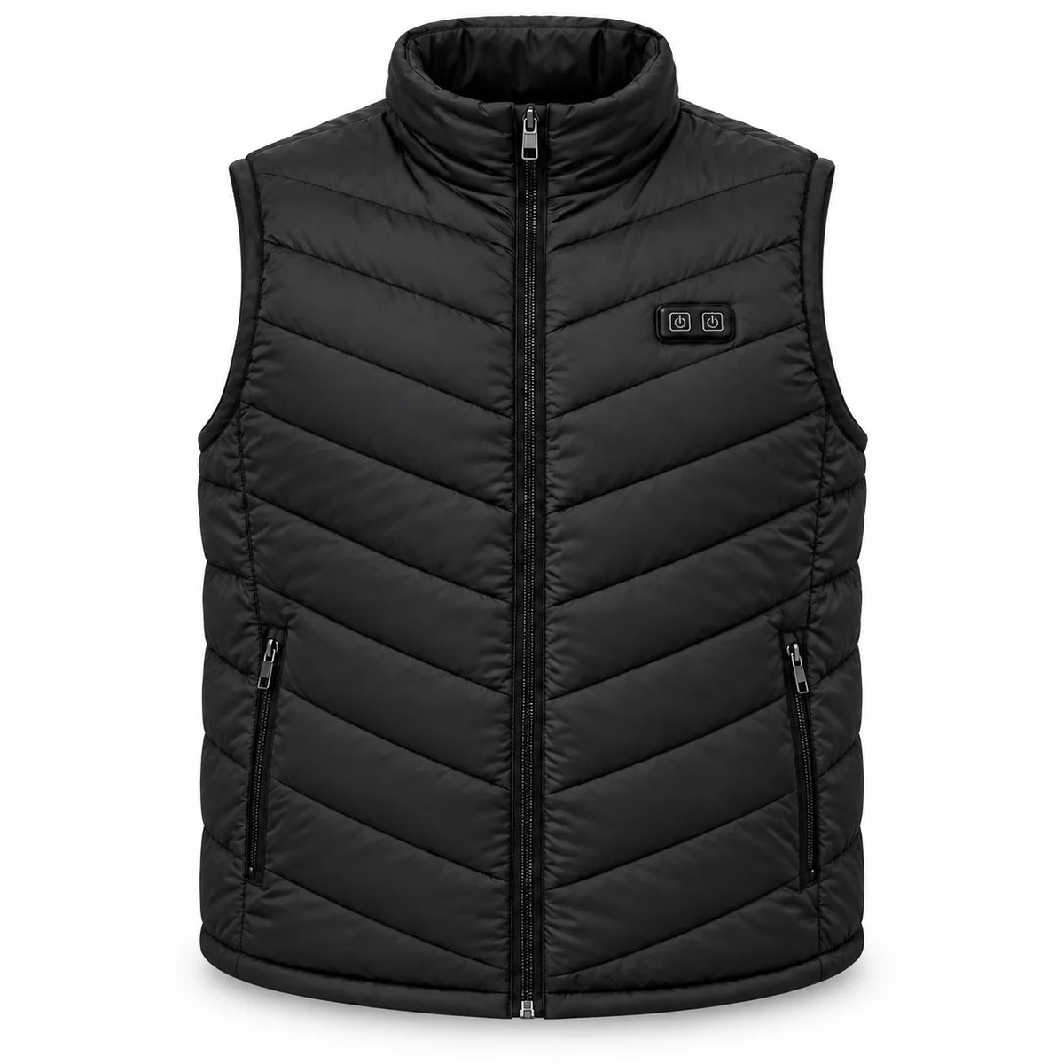Kamizelka podgrzewana unisex w dużych rozmiarach PyreFit Schattor, widok produktu bez modela