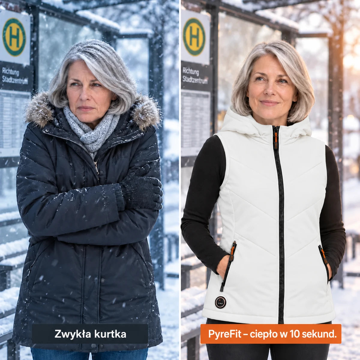 PyreFit Transitor w kolorze białym – porównanie