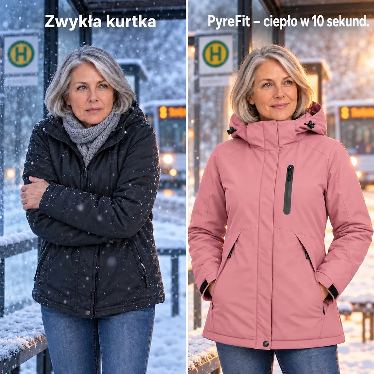 PyreFit Traverso w kolorze różowym – porównanie