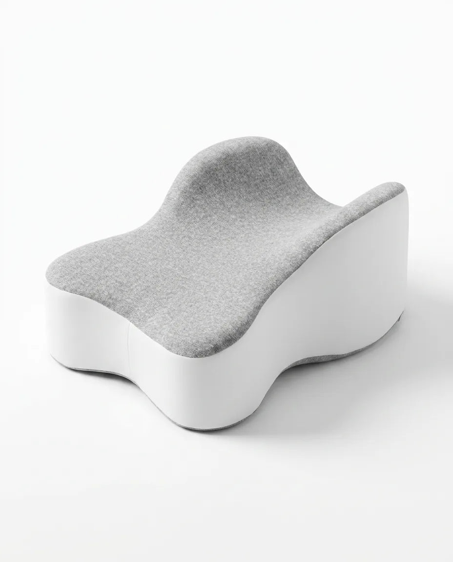 Poduszka pod kolana dla śpiących na boku z pianki memory – utrzymuje biodra i kręgosłup w linii – zdjęcie produktu 9
