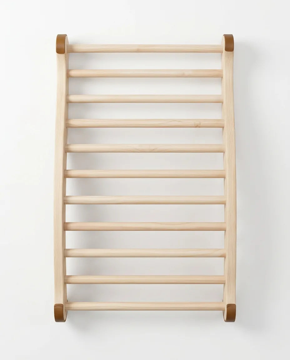 Drewniane oparcie do sauny – ergonomiczne podparcie w spa i łazience – zdjęcie produktu 10