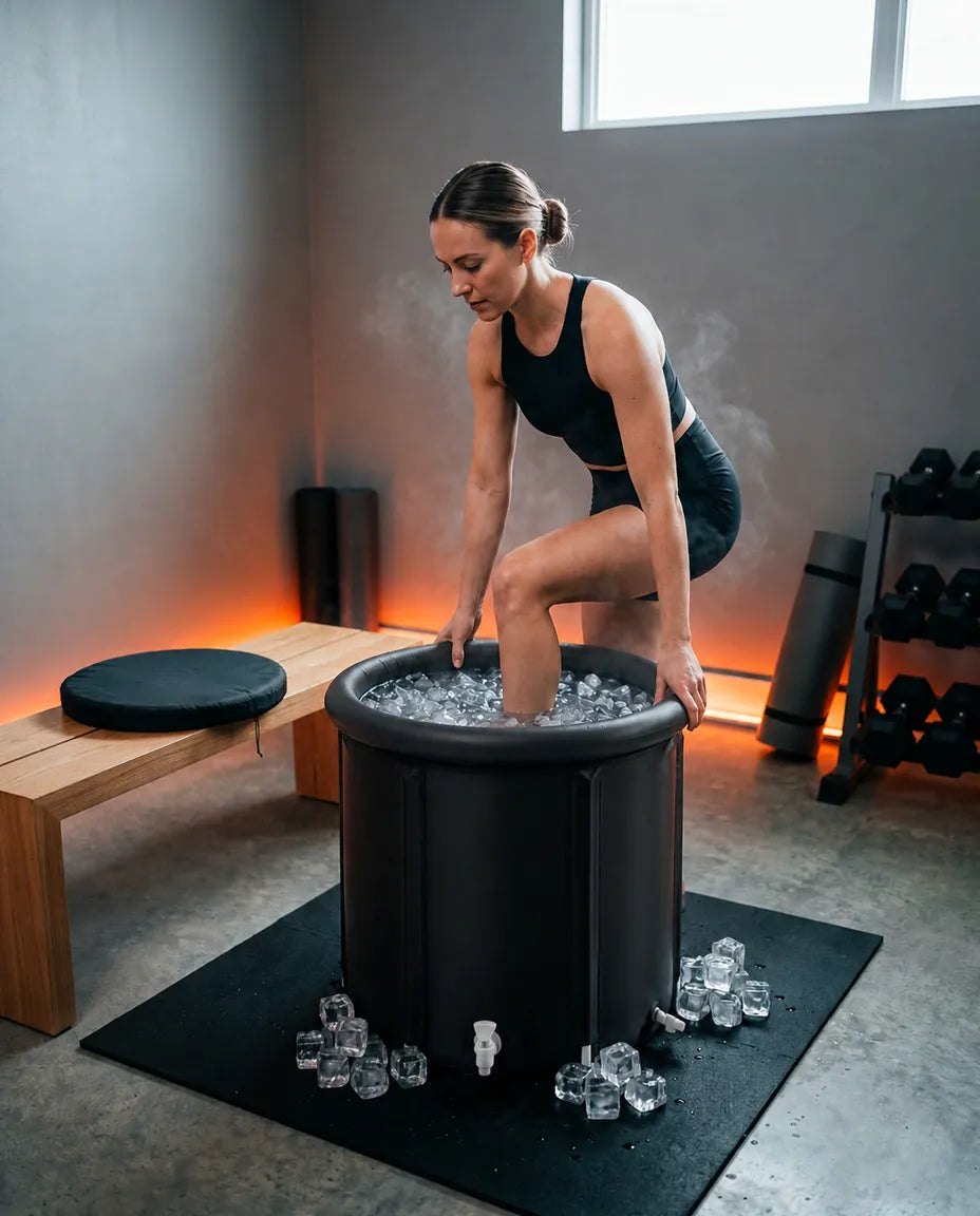 Wanna do kąpieli lodowych w domu – przenośna kąpiel w zimnej wodzie do codziennej rutyny – zdjęcie produktu 3