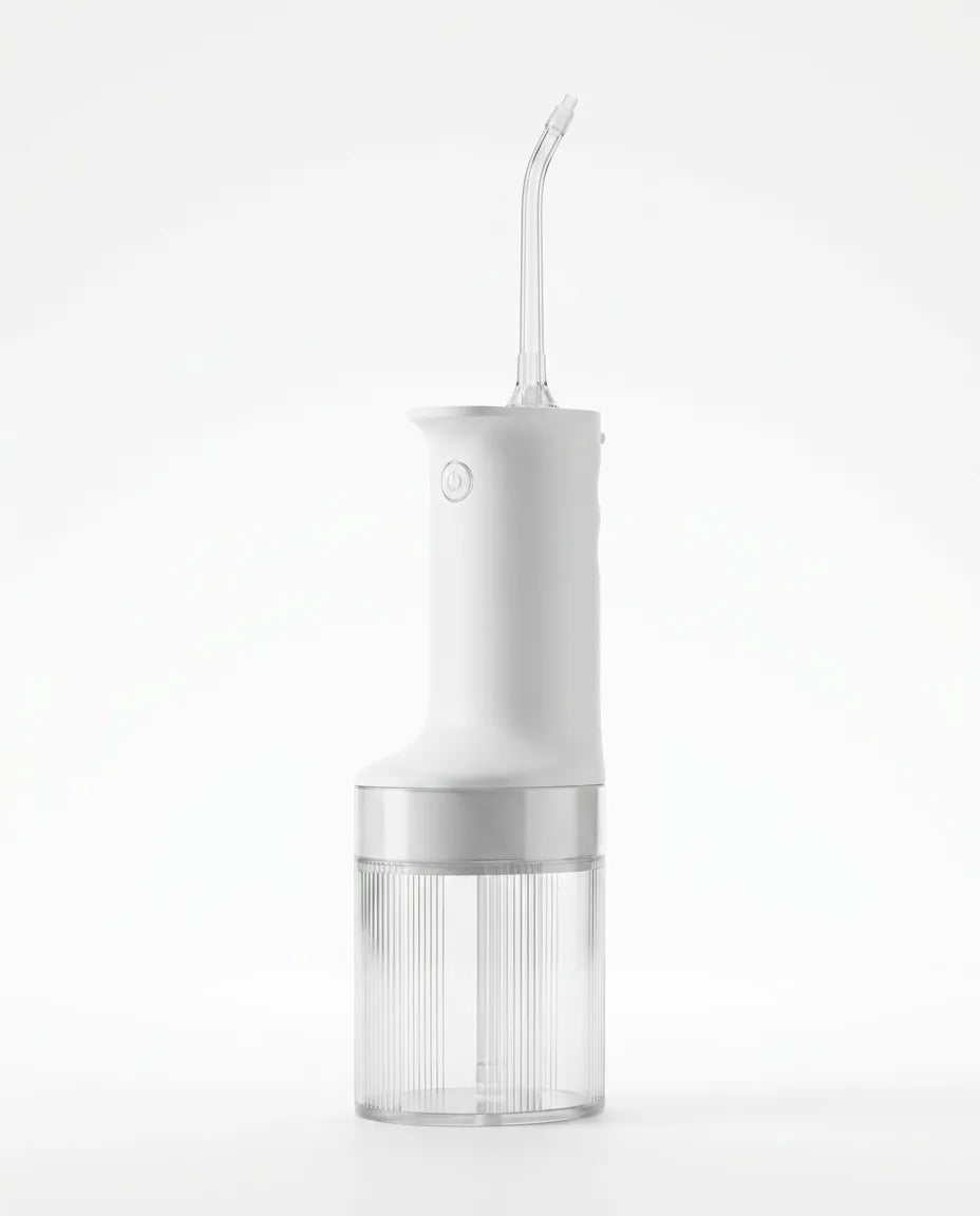 Bezprzewodowy irygator do zębów ze zbiornikiem 200 ml – czyszczenie przestrzeni między zębami i dziąseł – zdjęcie produktu 1