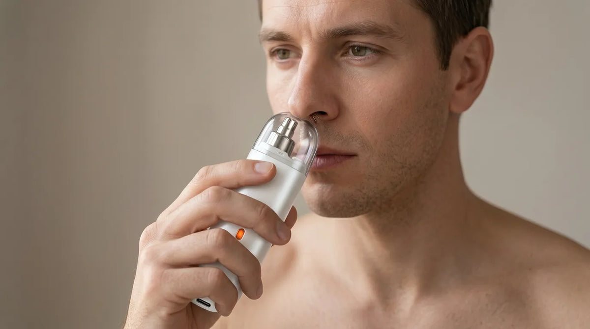 Trymer do nosa z wyświetlaczem LED – bezprzewodowa precyzja dla nosa i uszu – zdjęcie produktu 9