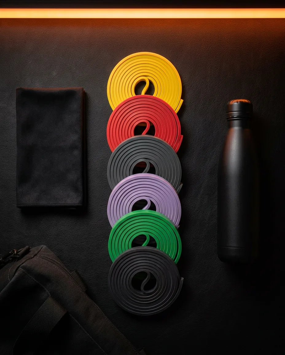 Zestaw taśm fitness o różnym oporze – siła, mobilność i rozgrzewka wszędzie – zdjęcie produktu 10