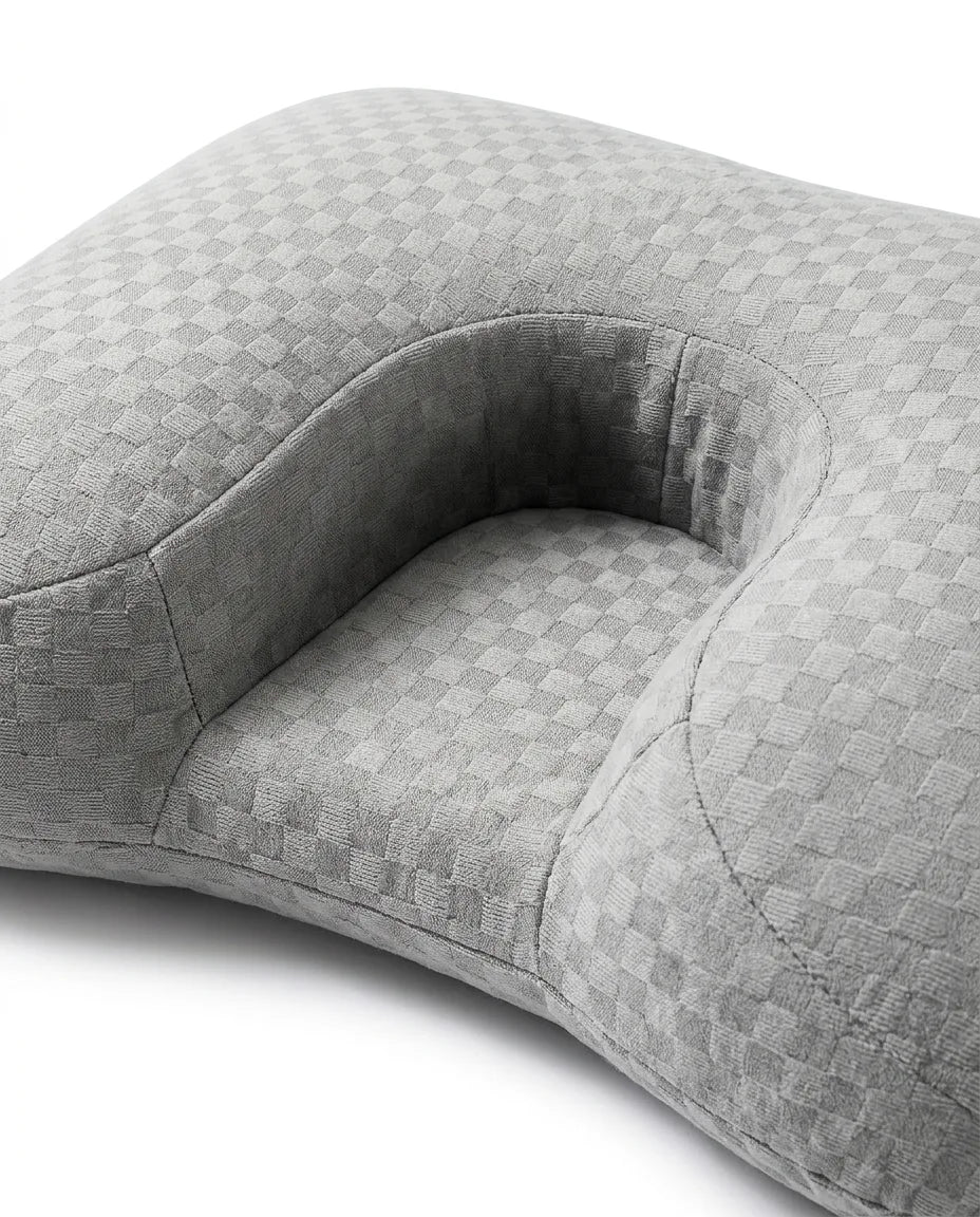 Poduszka dla śpiących na boku z wycięciem na ucho – ergonomiczne podparcie karku i ramienia – zdjęcie produktu 7
