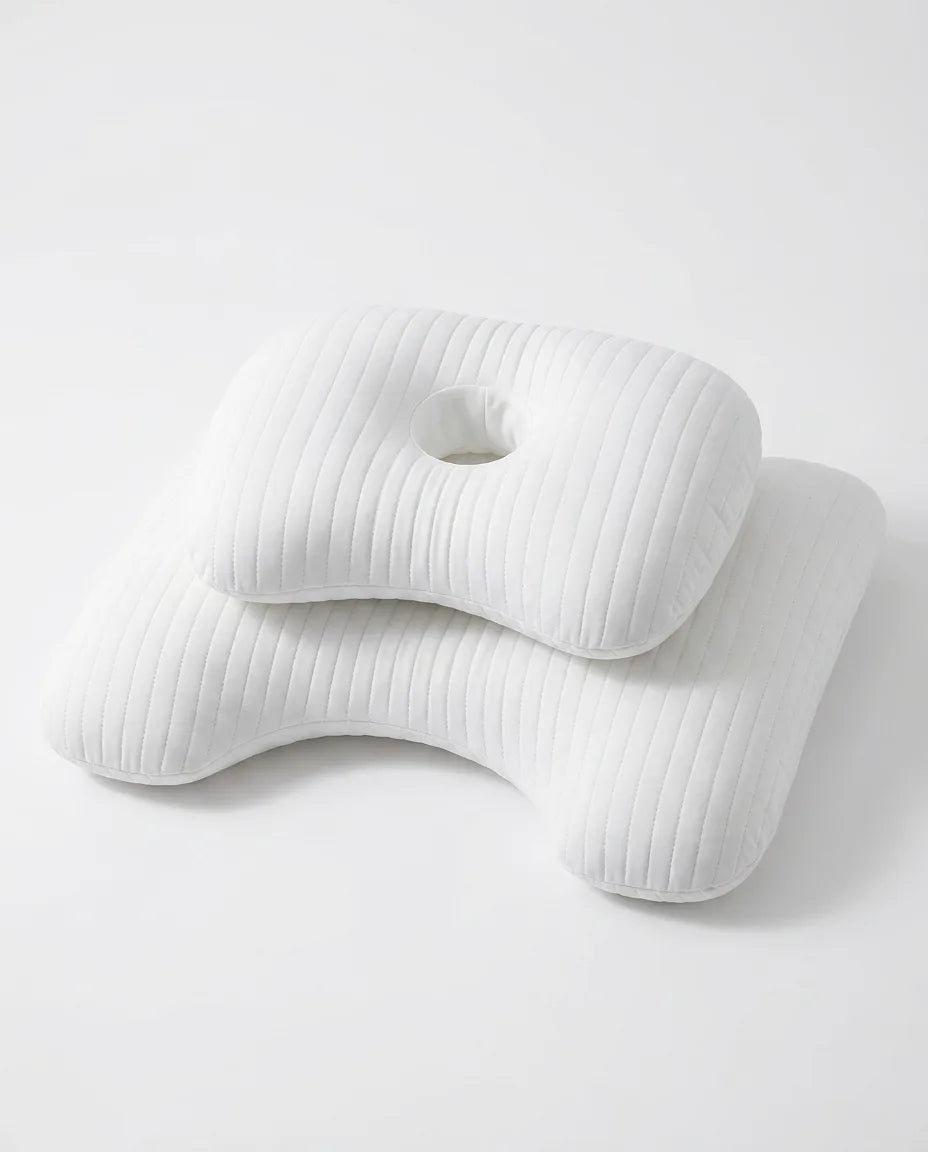 Poduszka dla śpiących na boku z wycięciem na ucho – ergonomiczne podparcie karku i ramienia – zdjęcie produktu 10