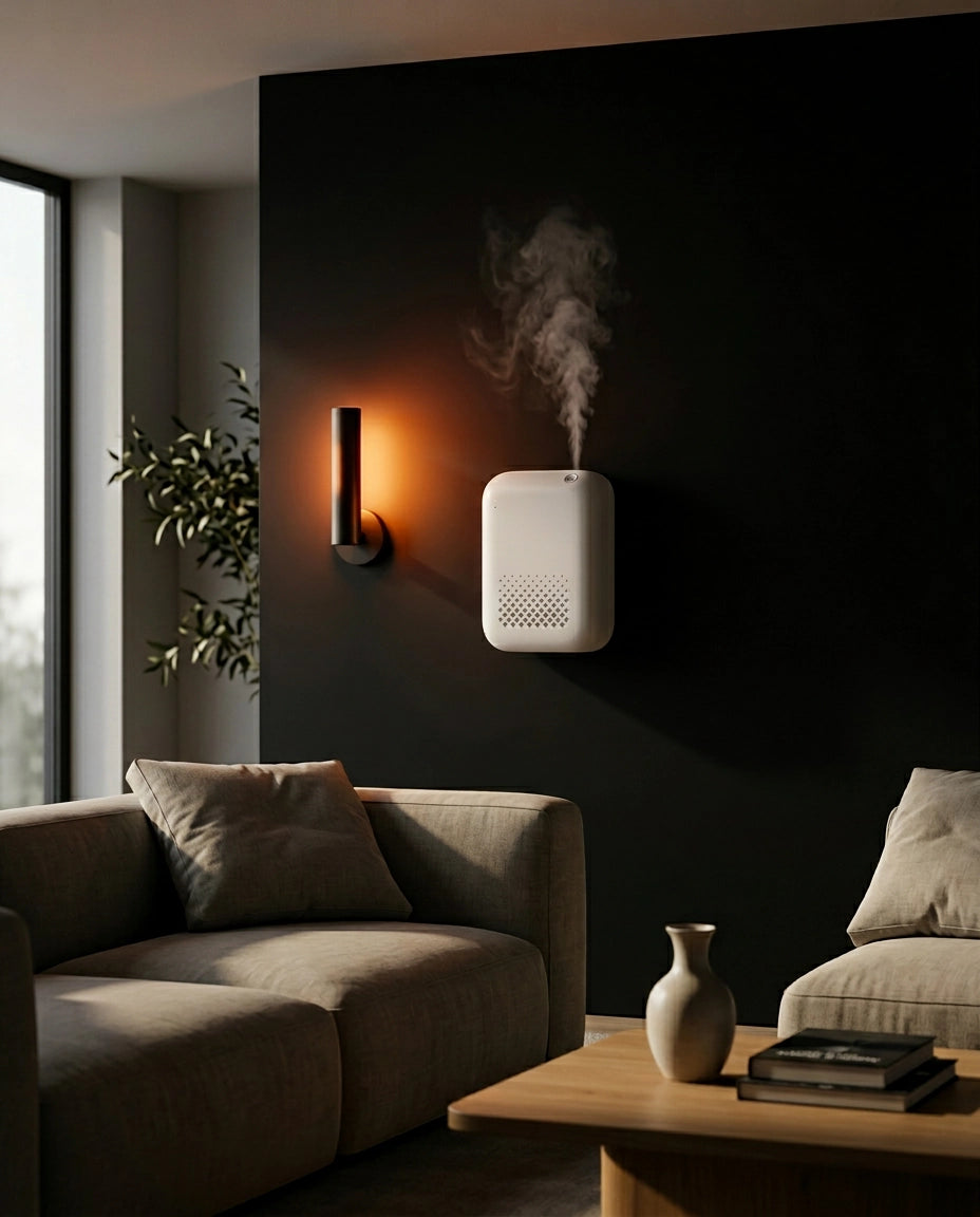Dyfuzor zapachowy do montażu na ścianie – system zapachowy Bluetooth do każdego pomieszczenia – zdjęcie produktu 3