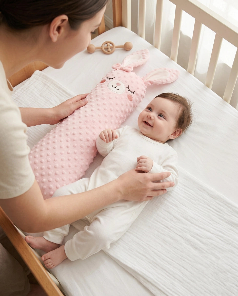 Poduszka dla niemowląt w kształcie dłoni z delikatną wibracją – uspokaja maluchy w czasie drzemki i w aucie – zdjęcie produktu 3