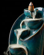 Ceramiczna fontanna dymna – stożki backflow dla spokojnej atmosfery – zdjęcie produktu 4