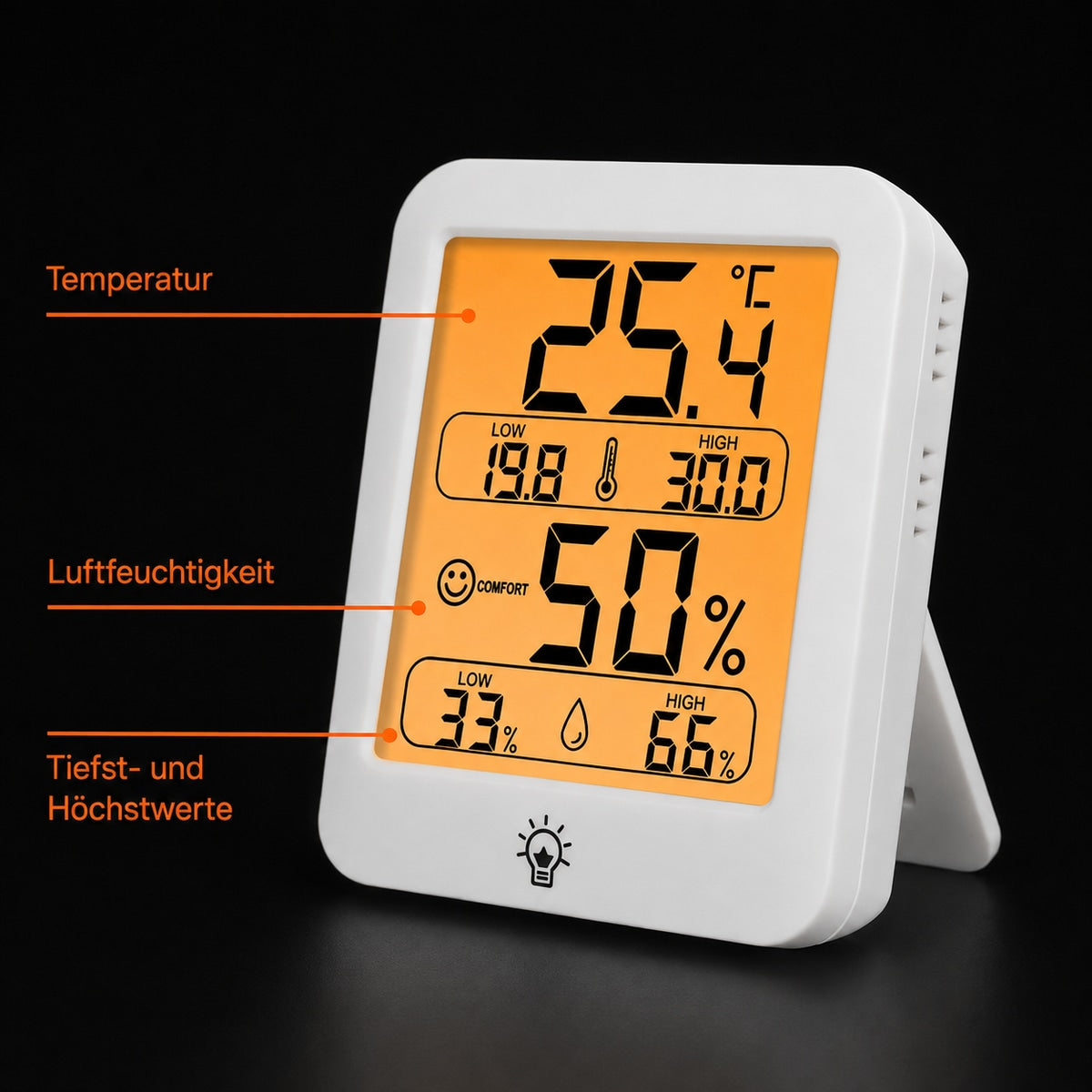 Termohigrometr YZ6054 – szczegół 2