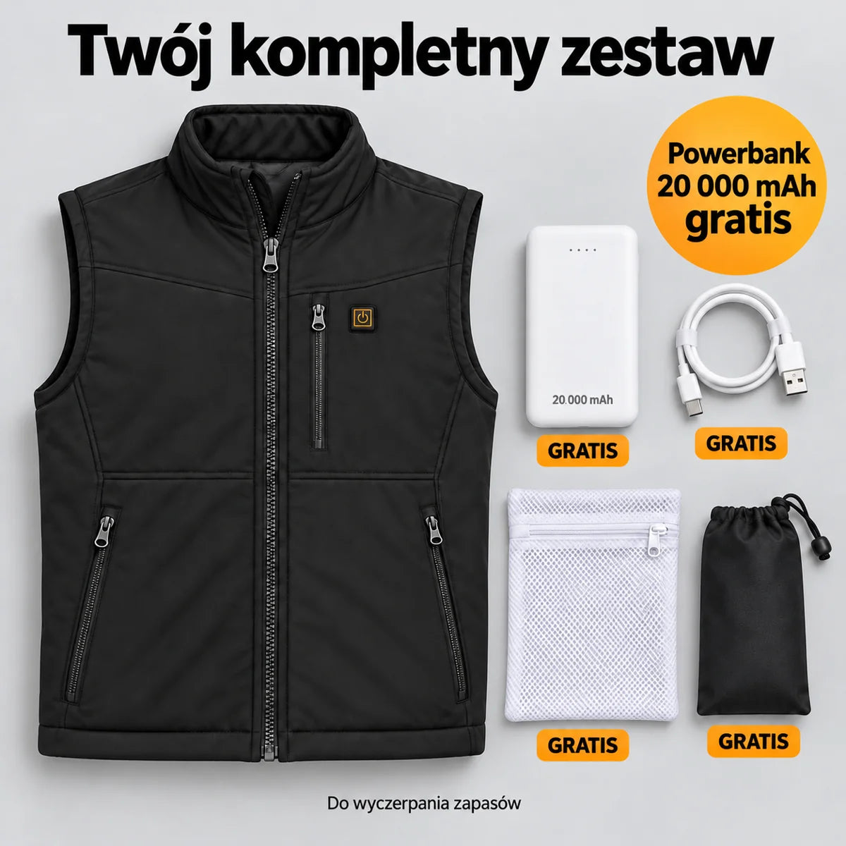 PyreFit Relior – Kamizelka podgrzewana outdoorowa