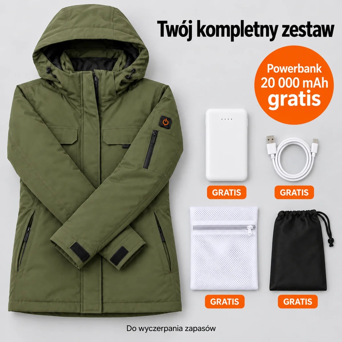 PyreFit Terrano – Parka podgrzewana damska