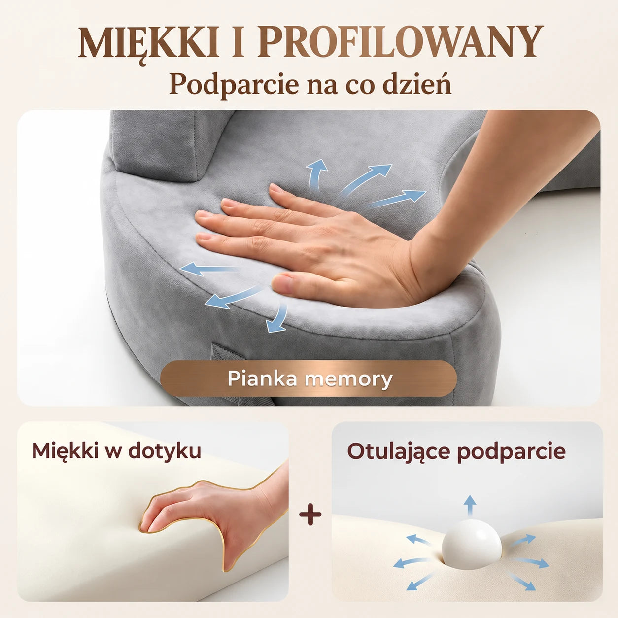 Stabilna konstrukcja zapewniająca podparcie