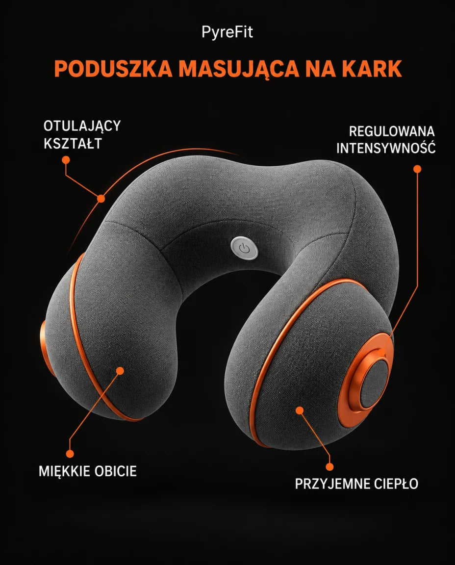 PODUSZKA MASUJĄCA NA KARK