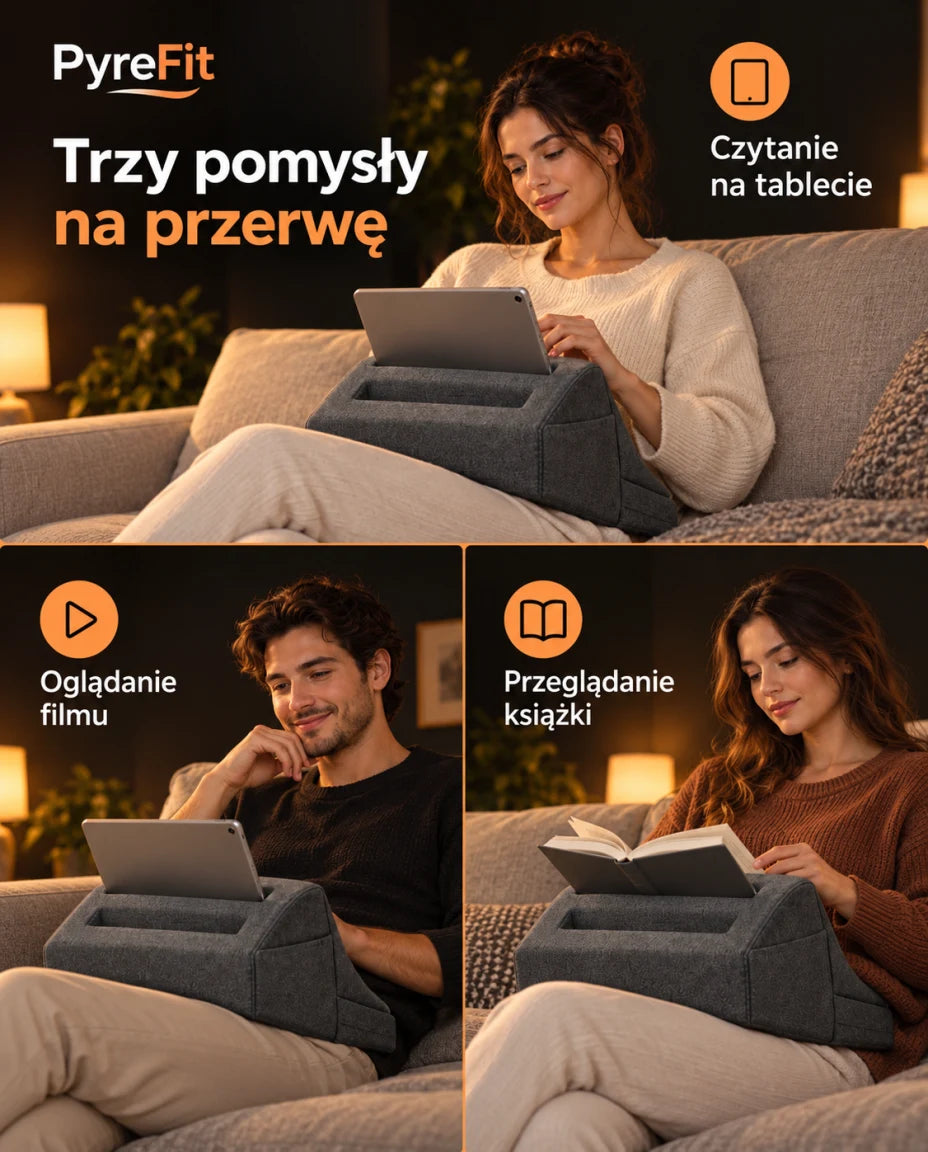 Trzy pomysły na przerwę — Czytanie na tablecie