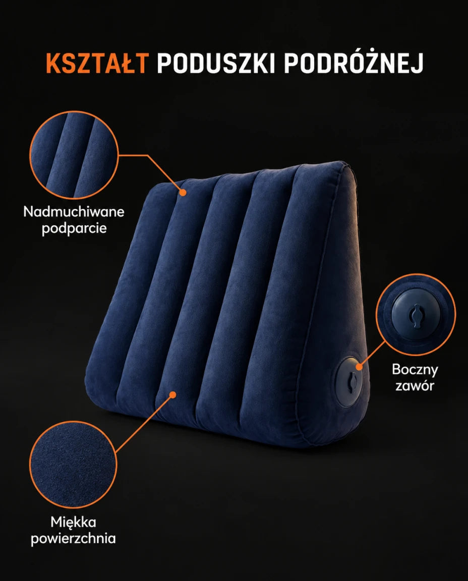 Nadmuchiwana poduszka podróżna — Kształt poduszki podróżnej