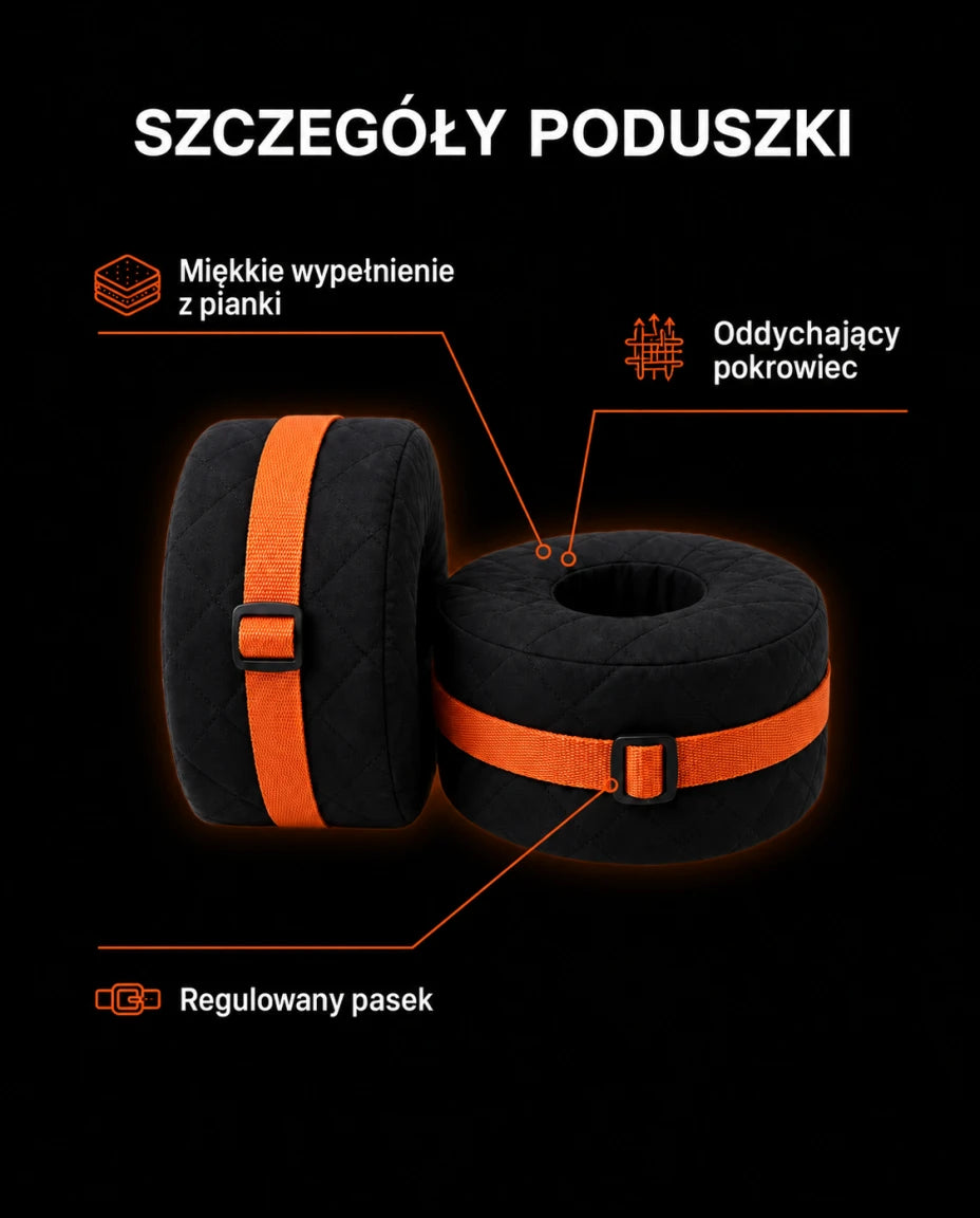Poduszka pod kostkę — Szczegóły poduszki