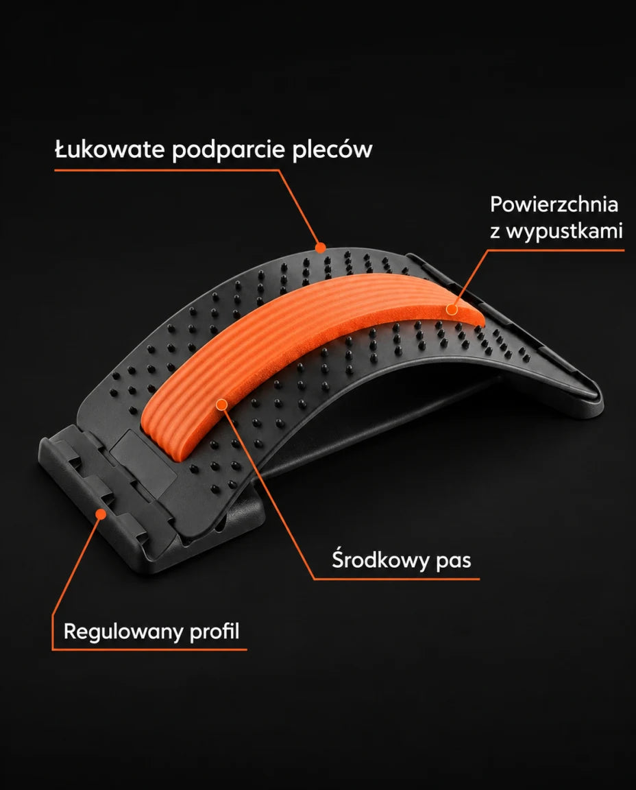 Łukowate podparcie pleców